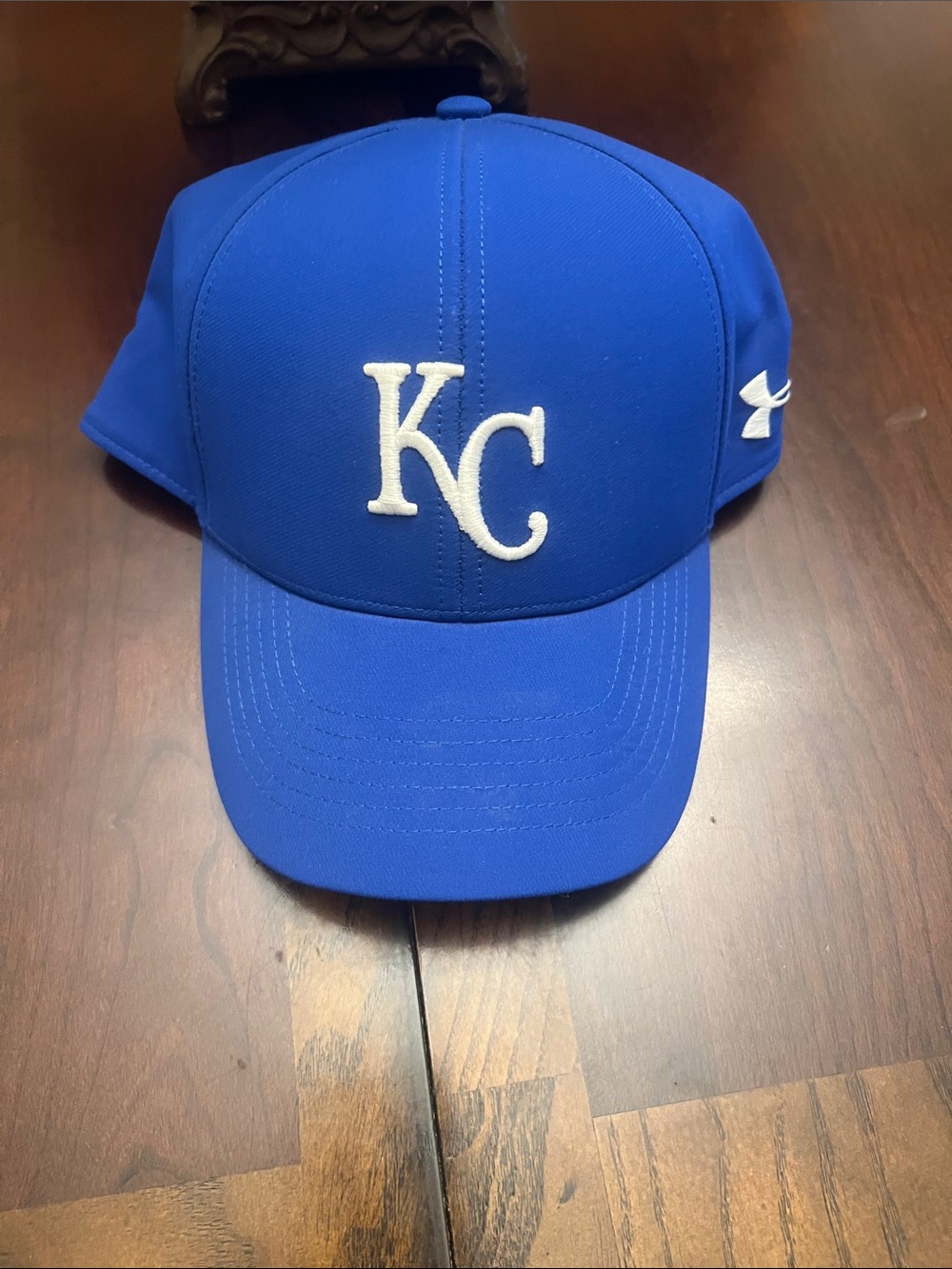 Under Armour Kids Bright Blue KC Embroidered Baseball Cap
